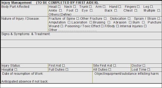 Accident Report Form 2