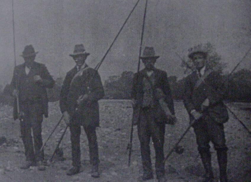 Fishermen on Nore 100 Years Ago