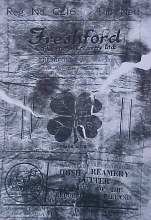 Freshford Creamery Butter Paper